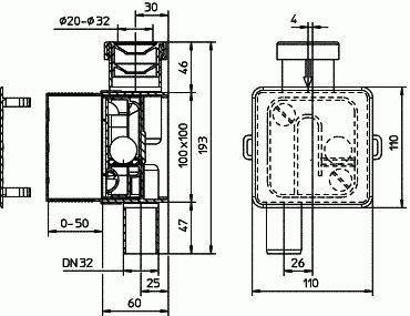 Сифон для кондиціонерів Hutterer & Lechner HL138 HL138 фото